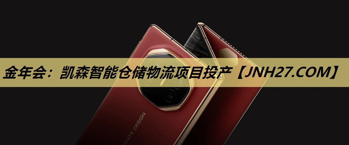 凯森智能仓储物流项目投产 凯森智能仓储物流项目投产